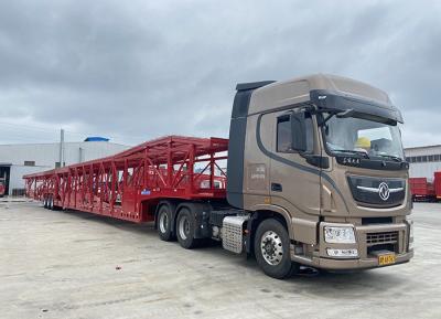China 12 Tire 2 Axle Car Carrier Semi Trailer Air Suspension for sale