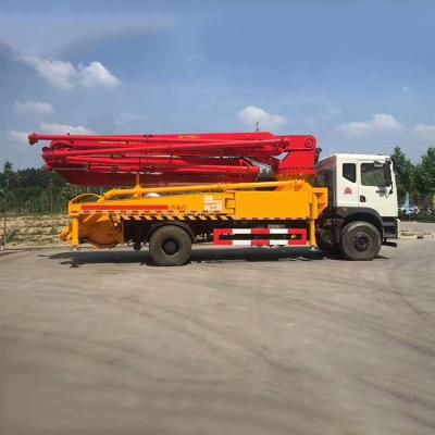 China Construction works New energy saving diesel pump truck concrete for construction work for sale