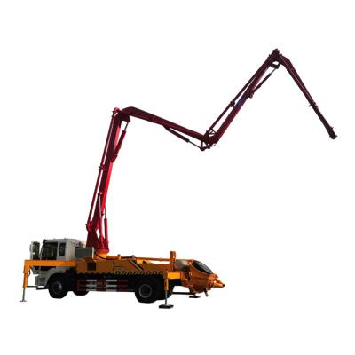 China Concrete Placing Plant 2019 Customized 22m Small Pump Truck Mounted Placing Boom Concrete Pump Truck For Sale for sale