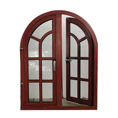 China Triple Glass Aluminum Casement Windows CE Aluminium Top Hung Window Low E Glass for sale