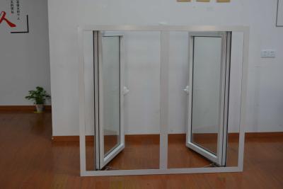 China Thermal Break Aluminum Casement Windows Single Double Glass Aluminium Flush Windows for sale