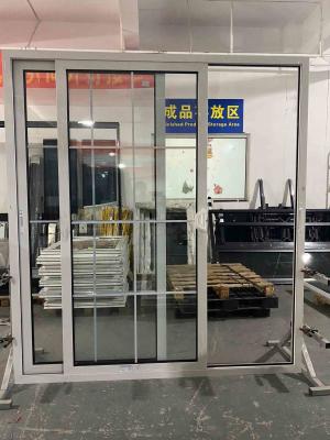 China Easy For Installment thermal break alumimum Sliding Glass Door with Double Tempered Glaze for sale