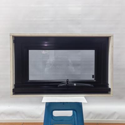 China Thermal Break Aluminum Awning Window Double Tempered Glass Energy-Saving Efficiency for sale