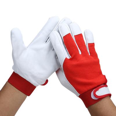 China Anti-Slip Soft Safety Outdoor Play Gloves Leather Garden Gloves Thorn Proof Breathable Women Yard Work Gloves Wear Resistant Glove for sale