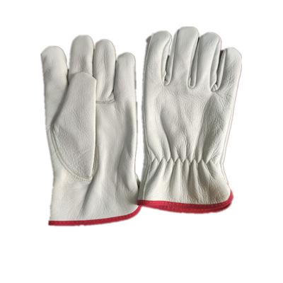 China Factory Anti-Slip Custom Whip Leather Gardening Glove Protective Gloves Wear Resistant Rigger For Garden Work for sale