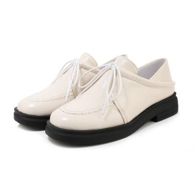 China Other women flat shoes 2023 Lace-up fashion comfortable personality comfortable trend flats for sale