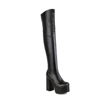 China Other Explosive platform over knee boots to raise sexy warm over knee boots popular boots for sale