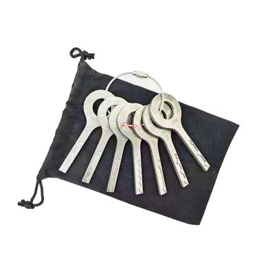 China H66 7piece set of car lock-picking tools car locksmith tools is used to open car doors for sale