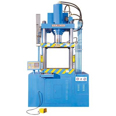 China Hydraulic Stamping Press 160 Ton Oil Press Stainless Steel Jar Making Machine For Producing Metal Jars for sale