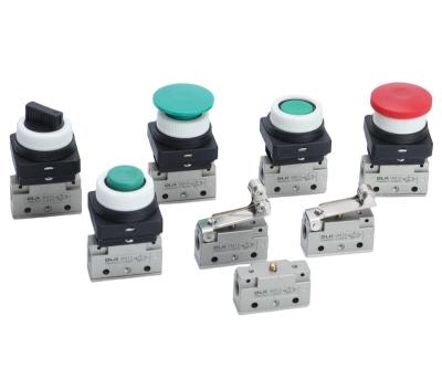 China Building Material Shops OLK VM130/VM131/VM132/VM133/VM230 series High quality air pneumatic hand switch control mechanical valves for sale