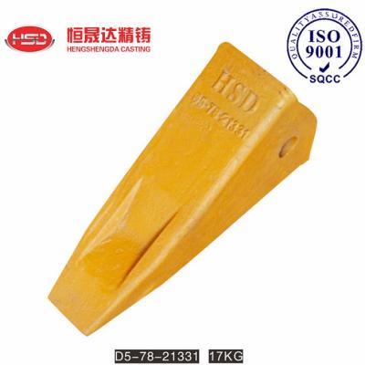 China D275 D355 D455 195-78-21331 71440TL Ripper Teeth Good Heat Dissipation for sale