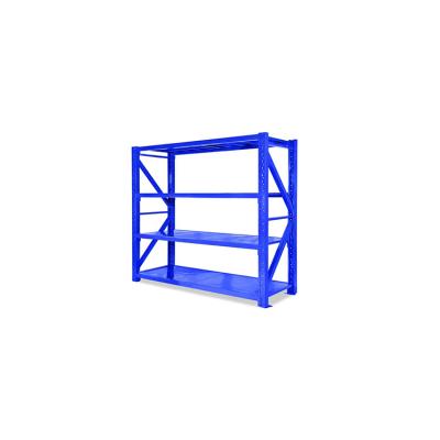 China Corrosion protection manufacturers direct selling low-power warehouse metal racks corrosion protection storage steel rack for sale