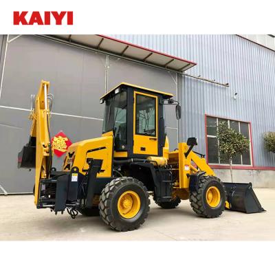 China Farms Chinese Made Mini Tractor Backhoe Loader Small Excavator Backhoe for sale