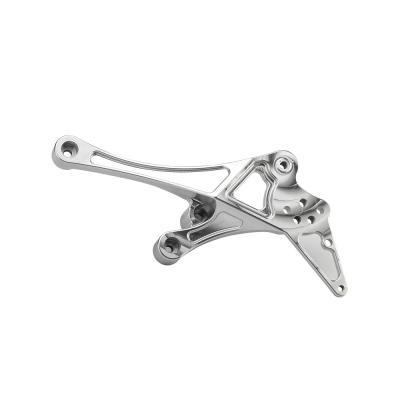 China Automobile CNC aluminum parts processing Motorcycle bracket lightweight solution Aluminum CNC processing service for sale