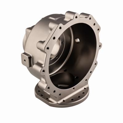 China Anodiseerde oppervlakte motor behuizing CNC freesservice met roestvrij staal materiaal mogelijkheden en 3/4/5 as centrum bewerking Te koop