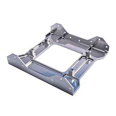 China Precisie CNC-onderdelen voor de lucht- en ruimtevaart Aluminium beugel Titaniumlegering structurele onderdelen OEM-levering Te koop