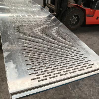 China Placa de metal perforada de 20 mm de altura para melhor desempenho de separação à venda