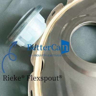 China 0.35mm espessura de estanho balde tampa com Rieke Flexspout Acessórios de estanho 0,38mm calibre tampa de balde à venda