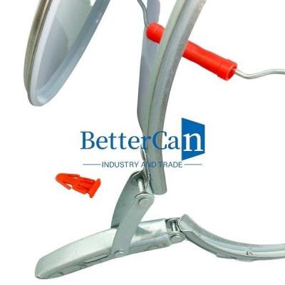 China Balde de estanho com acessórios de estanho de bloqueio de gancho de 0,38 mm de calibre de tampa de balde Metal Cover OEM espessura à venda