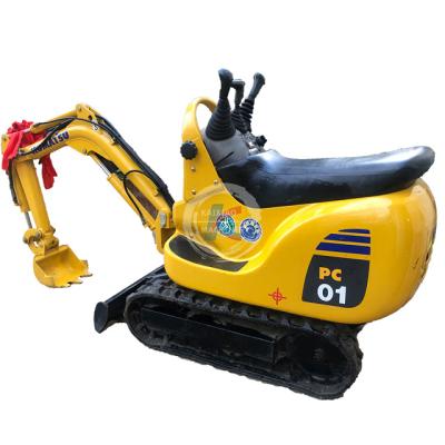 China Home Use Mini second-hand Excavators Machine crawler Digger Komatsu PC01 300kg hydraulic excavator used Excavator for sale