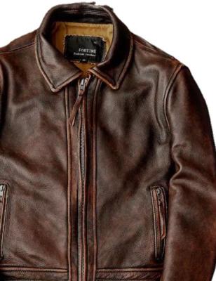 China Other sheepskin Other Leather man mens leather jacket for sale