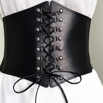 China PUNK STYLE Four Seasons New Punk Style Wide Waist Cover with Belt for sale