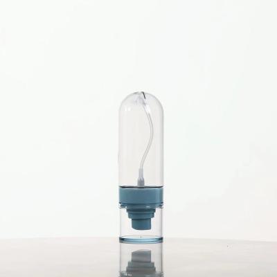 China Cosmetic Inverted Spray Bottle Flip Over Cosmetic Plastic Inverted Fine Mist Bottle PETG Luxury for sale