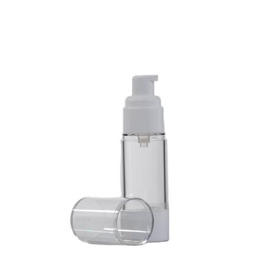 China Custom 100ml Lotion Pump Cream Airless Pump Bottle Black Cosmetic Airless Twist Pump Bottle for sale