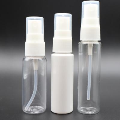 China Personal Care 30ml 50ml 100ML Round Shape Good Mist Pet Plastic Cosmetic Fine Mist Spray Bottle for sale