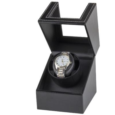 China Luxury Custom Automatic Wooden Watch Winder Storage Display Watch Winder Revolving Box With Single Automatic Watch Storage Winder Watch Winder Box for sale