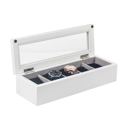 China Factory Price 5 Slots Luxury Wooden Watch Box Watch Storage Display Packaging Watch Boxes Luxury Wooden Watch Boxes Gift Boxes for sale