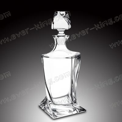 China Super-Alkohol-Behälter-Glas Flint Crystal Whites 750ml zu verkaufen