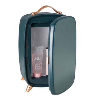 China New Design 6L THERMOELECTRIC Fridge Mini Cosmetic Makeup Fridge For Skin Care With Mirror for sale