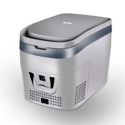 China 35L Compressor Customized Portable Outdoor Mini Compressor Ice Cream Freezer for sale