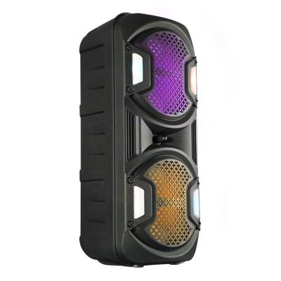 China No Manufacturer 8 Inch Outdoor Portable Dual Power Big Party Rechargeable BT Speakers for sale
