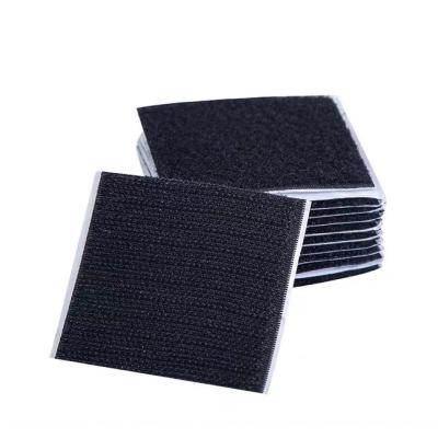 China factory price hot selling adhesive hook and loop 100% polyester fastener with adhesive glue for sale
