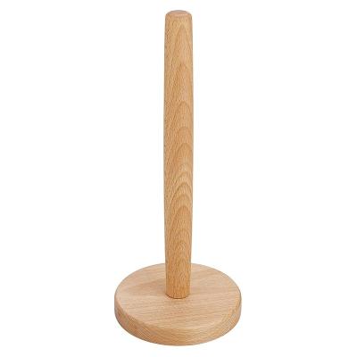 China Modern Simply Standing Countertop Kitchen Paper Hanger Rack Bathroom Towel Roll Holder Organizer for sale