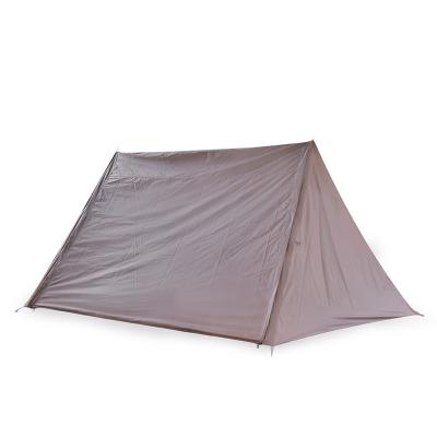 China Straight Brace Type 3-4 Person Large Shelter Tent Outdoor Camping Waterproof Double Layers Tents for sale