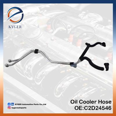 China C2D24546 Repuestos para automóviles Refrigerador de aceite con transmisión Refrigerador de aceite Conjunto de manguera para Jaguar XJ X351 en venta