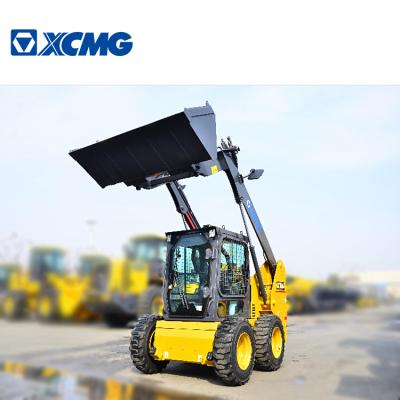 China Construction works XCMG Multifunctional Skid Steer Skid Steer Price Mini Loader XC760K With Attachments for sale