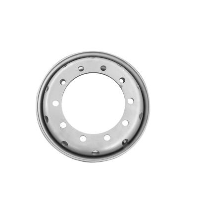 China original and good quality steel rim 22.5*9.00 steel wheel 22.5*8.25 for SINOTRUK HOWO SHACMAN F2000 F3000 FAW DONGFENG for sale