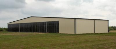 China Structural Industrial Steel Buildings Design For Workshop With Big 24G Wall Panels for sale