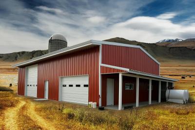 China Residential Agricultural Metal Buildings 30’x50’x14′ Customized Design for sale