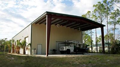 China Customized Agricultural Metal Buildings Steel Barns 50’x125’x22′ Prefab Garage for sale