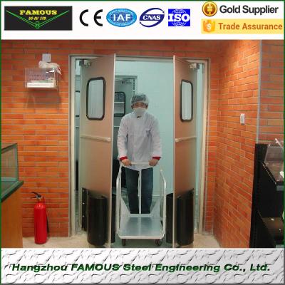 China Cold storage room swing door with rotating shaft for sale