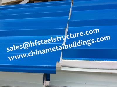 China Chinese Design EPS Sandwich Panels For Walk In Cold Room 1150 Width for sale
