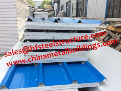 China EPS Sandwich Cold Room Panel Width 950mm Used For Wall and Roof Decoration for sale