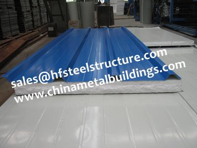 China EPS Sandwich Cold Room Panel Width 950mm Used For Wall and Roof Decoration for sale