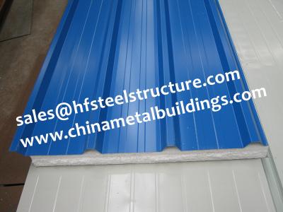 China EPS Sandwich Cold Room Panel Width 950mm Used For Wall and Roof Decoration for sale