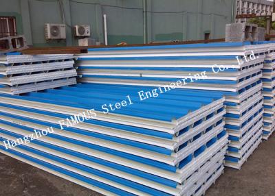 China Corrugated 950mm Lightweight Steel Sheet EPS Sandwich Panels for Warehouse Roof Panel for sale